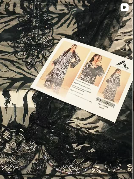 3pcs lawn suit