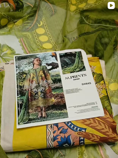 3pcs lawn suit