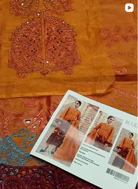 3pcs lawn suit