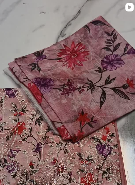 3pcs lawn suit