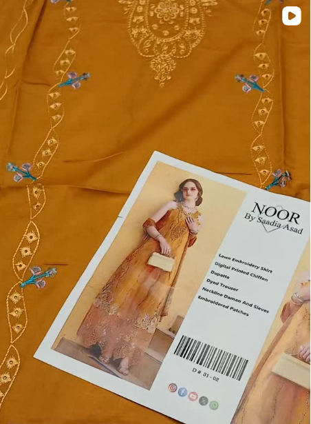 3PCS LAWN SUIT