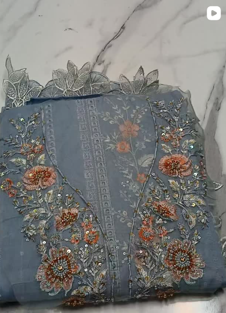 3PCS LAWN SUIT