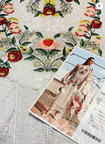 3PCS LAWN SUIT