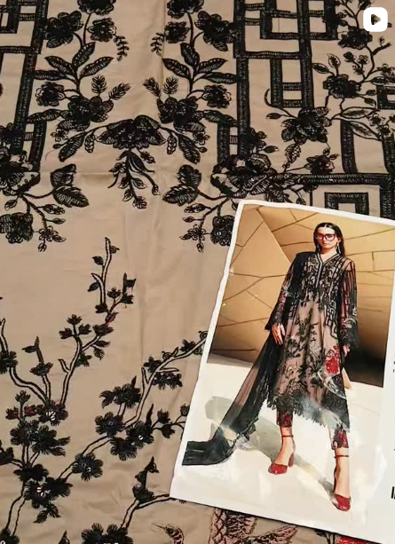 3PCS LAWN SUIT