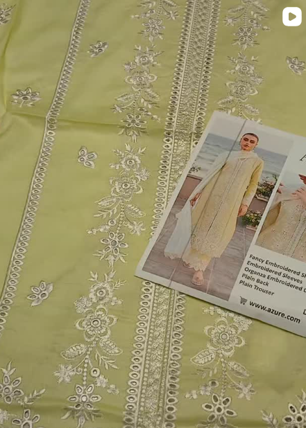 3PCS LAWN SUIT