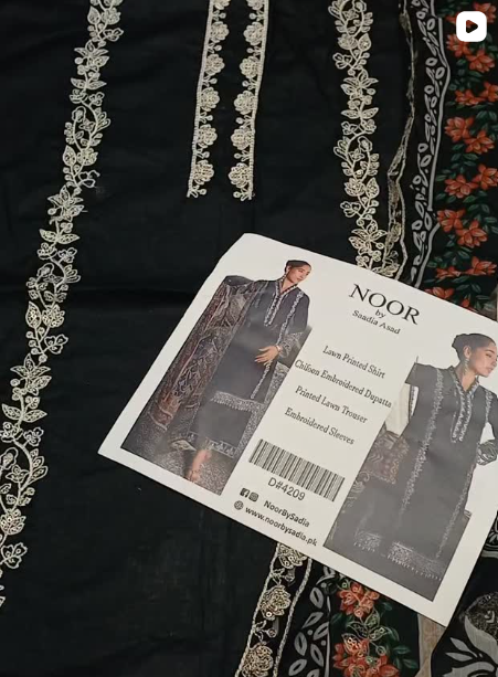 3PCS LAWN SUIT