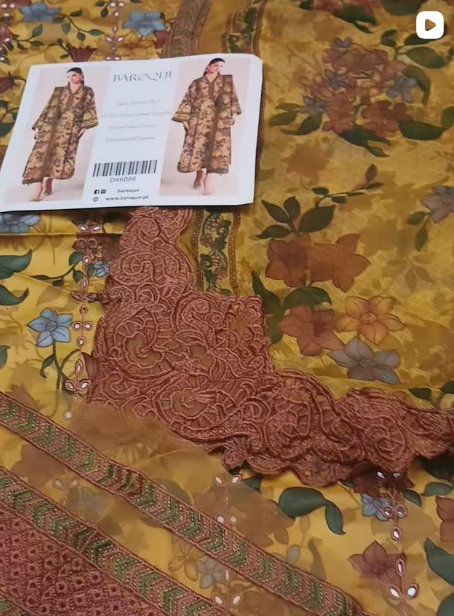 3PCS LAWN SUIT