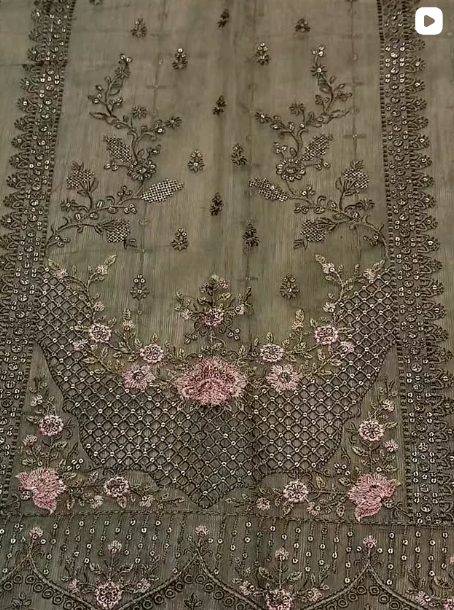 KHAADI NET 3PCS  SUIT