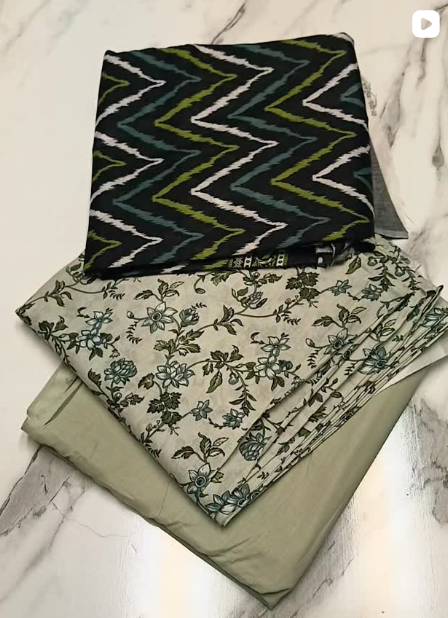 3PCS LAWN SUIT