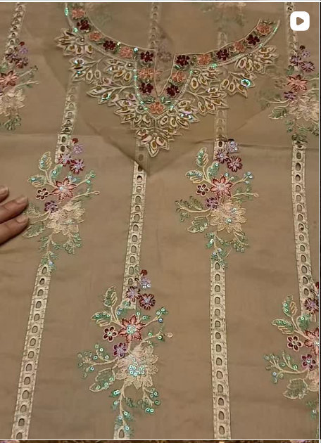 3PCS LAWN SUIT