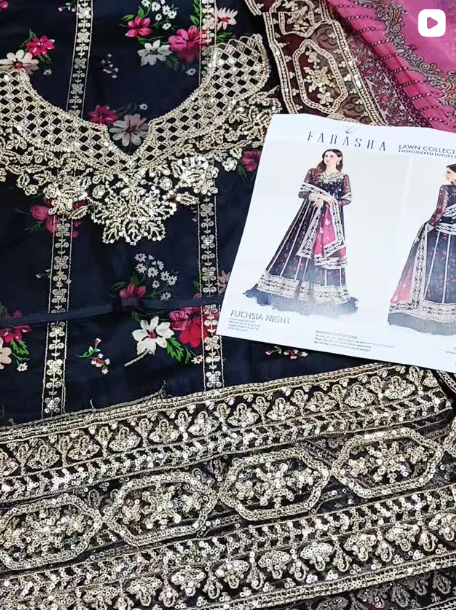 3PCS LAWN SUIT