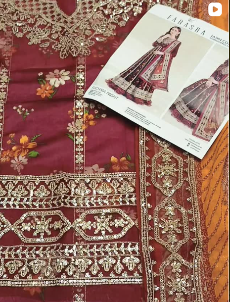 3PCS LAWN SUIT