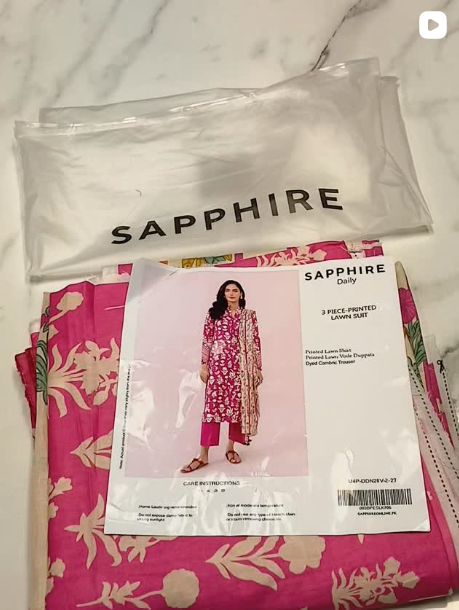 3PCS LAWN SUIT