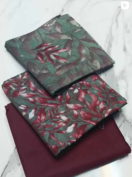 3PCS LAWN SUIT