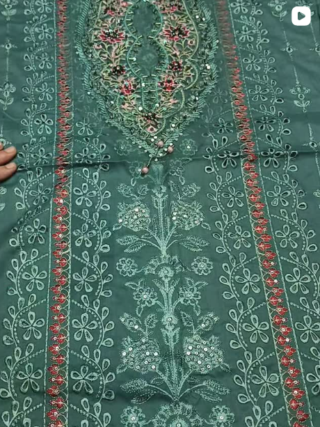 3PCS LAWN SUIT