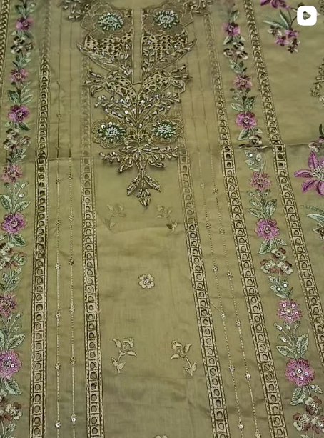 3PCS LAWN SUIT