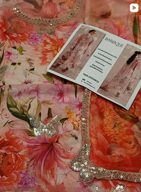 3PCS LAWN SUIT