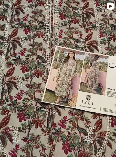 3PCS LAWN SUIT