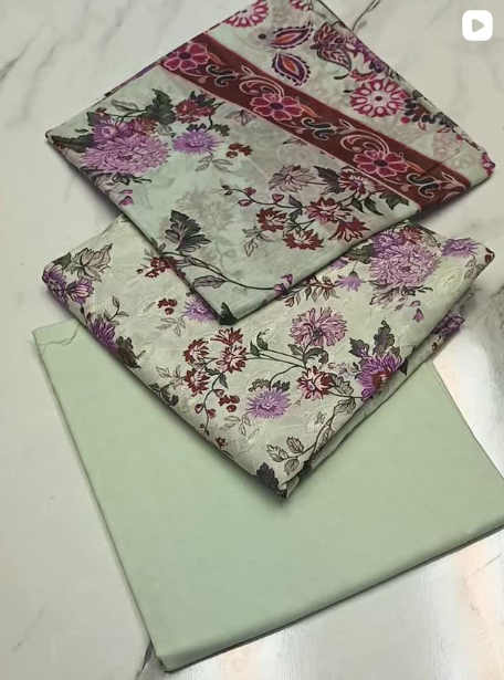 3PCS LAWN SUIT