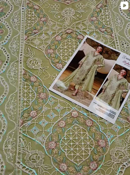3PCS LAWN SUIT