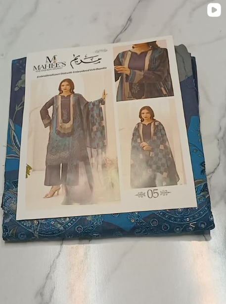 3PCS LAWN SUIT