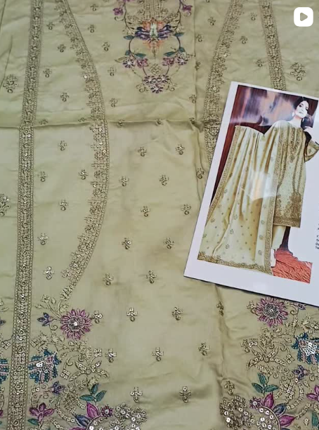 3PCS LAWN SUIT