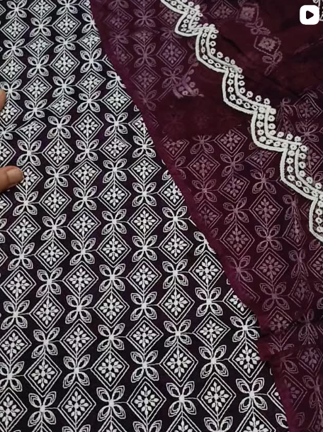 3PCS LAWN SUIT