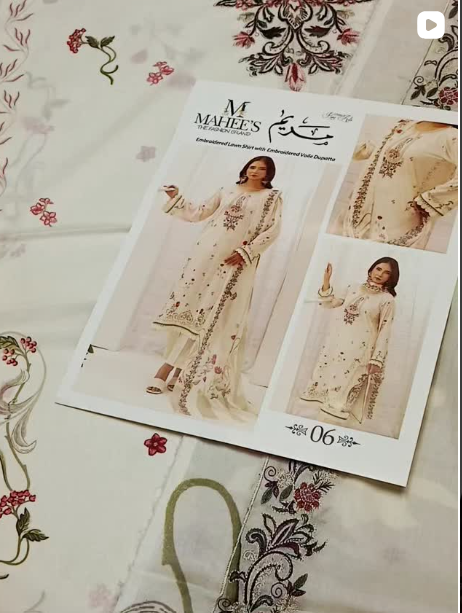 3PCS LAWN SUIT