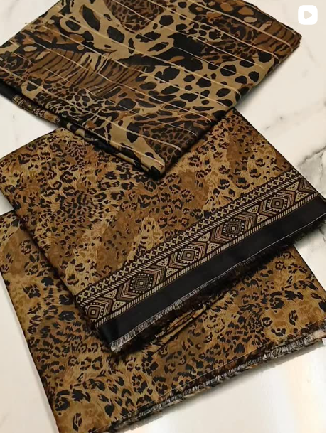 3PCS LAWN SUIT