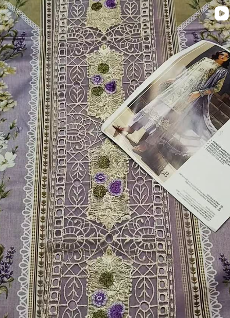 3PCS LAWN SUIT