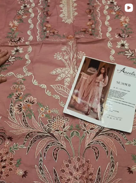 ANEELA'S 3PCS LAWN SUIT