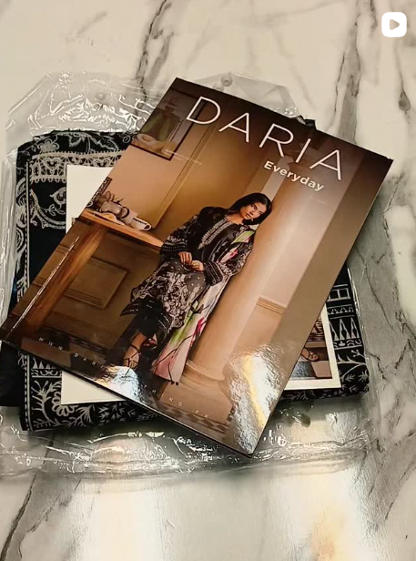 DARIA BY RIYAZ ARTS 3PCS LAWN SUIT