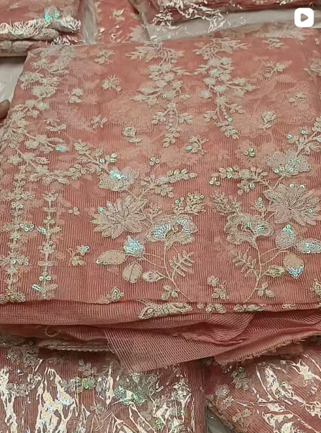 LUSH BY RIYAZ ARTS 2PCS KHAADI NET SUIT