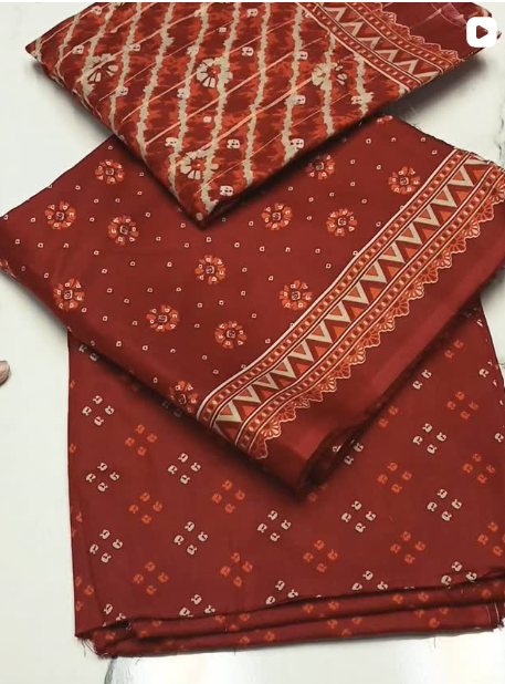 BIN SAEED 3PCS LAWN SUIT
