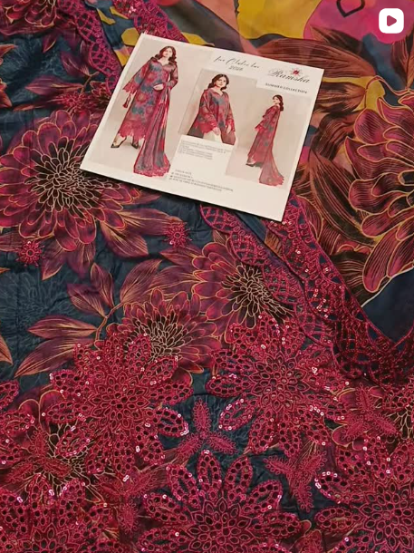 RAMSHA 3PCS LAWN SUIT