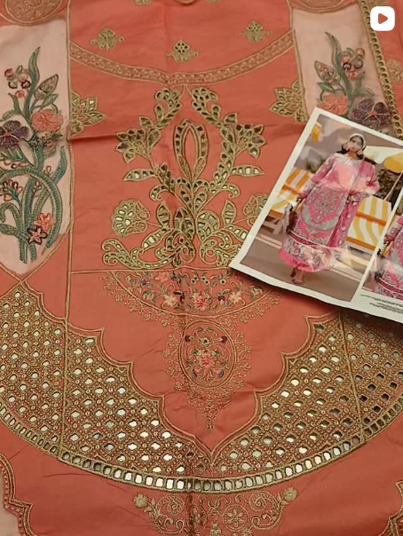 PRESHAY 3PCS LAWN SUIT