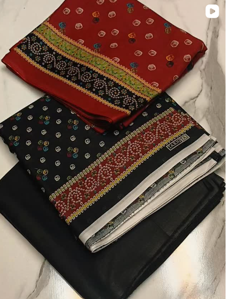 AL KARAM 3PCS LAWN SUIT