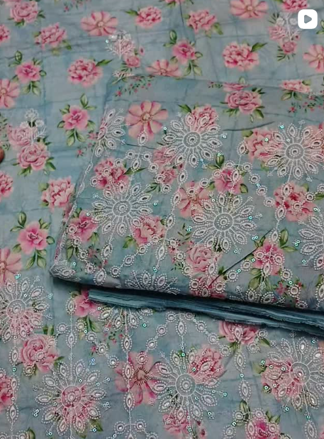 BIN SAEED 3PCS LAWN SUIT
