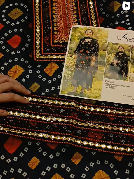 ANEELA'S 3PCS LAWN SUIT