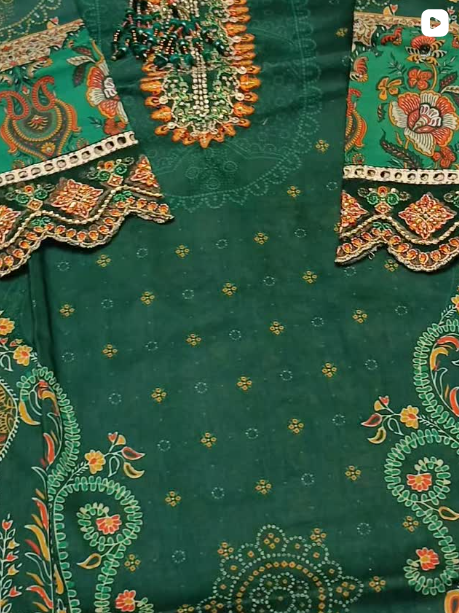 ZEENAT 3PCS LAWN SUIT