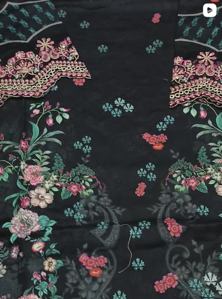 ZEENAT 3PCS LAWN SUIT