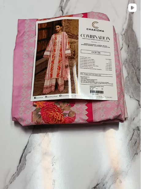 CHARIZMA 3PCS LAWN SUIT