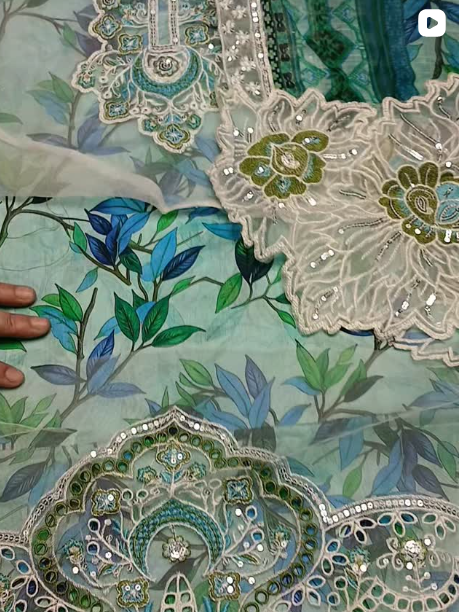 BIN SAEED 3PCS LAWN SUIT