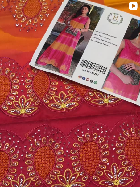 FARIDA HASSAN 2PCS LAWN SUIT