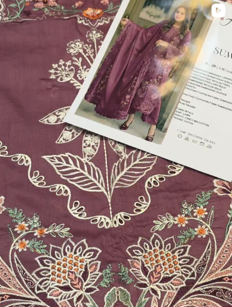 ANEELA'S 3PCS LAWN SUIT