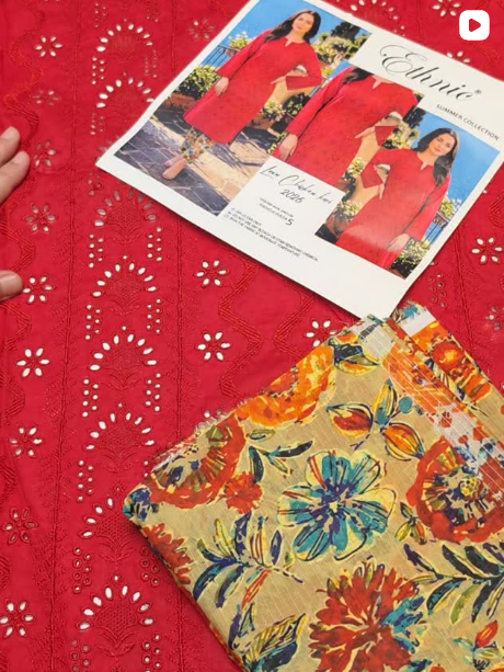 ETHNIC 2PCS LAWN SUIT