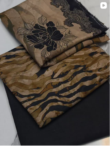 AL KARAM 3PCS LAWN SUIT