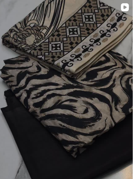 AL KARAM 3PCS LAWN SUIT