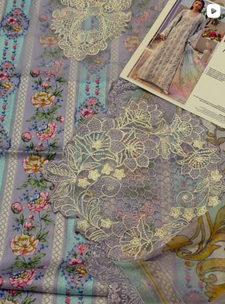 M.PRINT 3PCS LAWN SUIT