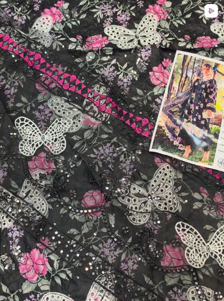 M.PRINT 3PCS LAWN SUIT